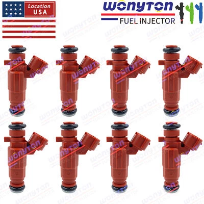 8 x OE Fuel Injector for 2004-2006 Audi S4 4.2L V8 079133551B Bosc* #0280156180 Foto 1 de 4