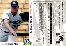 Ben Diggins 2002 Grandstand Vero Beach Dodgers #NNO Card *AutographDen*