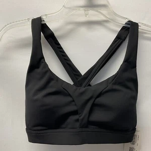 Lululemon Stash It All Bra Padded Crisscross Back Closure Black Workout Bra NWT - Picture 1 of 7