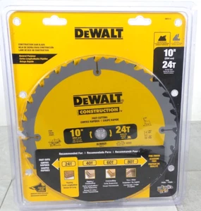 Dewalt DW3112 Bau 10 Zoll 24 Zähne dünnes Schnittholz Tischsägeblatt (Loc. FF-31) - Bild 1 von 8