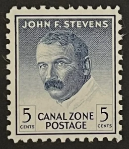 Travelstamps: Canal Zone Stamps Scott #164 5¢ John Stevens Mint MNH OG - Picture 1 of 5