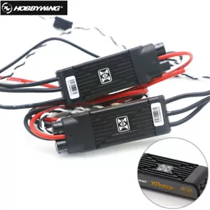 2x Hobbywing XRotor Pro 40A ESC kein BEC 3S-6S Lipo bürstenlos ESC DEO - Bild 1 von 6