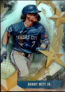 2025 Topps Series 1 Stars of MLB #6 Bobby Witt Jr Kansas City Royals - Picture 1 of 2