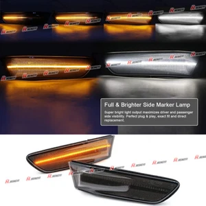 Sequential Switchback LED Side Marker Signal Lights For 03-07 Infiniti G35 Coupe - Picture 1 of 11