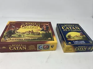The Rivals for Catan Card Game + Age Of Darkness Expansion - Picture 1 of 9