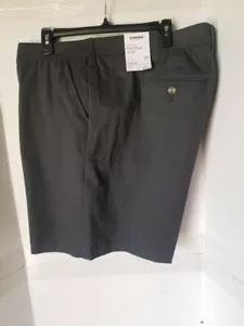 SONOMA FLEXWEAR Flat Front Gray Cotton Chino Shorts 9" Inseam Size 52 - NWT - Picture 1 of 2