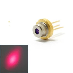Nuevo diodo láser rojo visible de alta temperatura 650nm 100mW 5,6 mm sin PD - Imagen 1 de 6