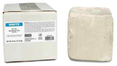 AMACO Air Dry Modeling Clay, 25 Lbs., White • 34.99$