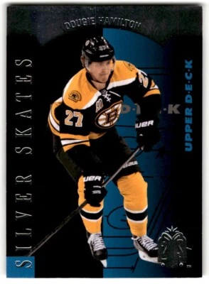2013-14 SP Authentic '93-94 Retro Silver Skates Dougie Hamilton Rookie #R26 - Image 1 of 2