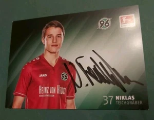 Hannover 96 , N. Teichgräber , Autogrammkarte , Fussball - Picture 1 of 2