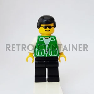 LEGO Minifigures - 1x trn136 - Pilot - Legoland Town Omino Minifig Set 3234 - Foto 1 di 1