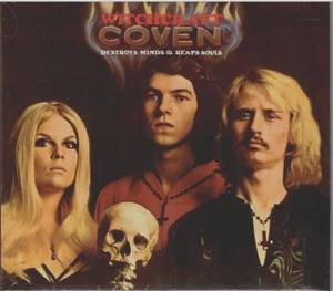 COVEN - WITCHCRAFT DESTROYS MINDS & REAPS SOULS 69 EARLY OCCULT ROCK SEALED CD - Foto 1 di 1