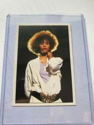 Panini WHITNEY HOUSTON ROOKIE SMASH HITS 1987 FANTÁSTICO PARA CLASIFICACIÓN PSA Foto 1 de 2