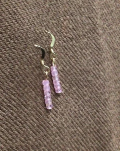 Faceted Zircon On 14ct Gold filled Fittings. December Birthstone. Ideal gift. - Picture 1 of 4