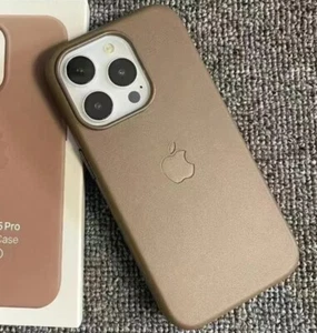 Custodia Magsafe Leather Pelle cover case iPhone 15 Pro - GRIGIO TALPA - - Foto 1 di 2