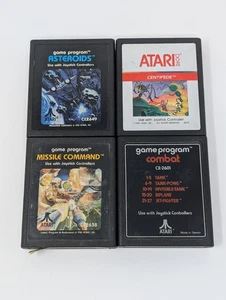 Lot of 4 Atari 2600 Video Games Cartridges - Picture 1 of 3