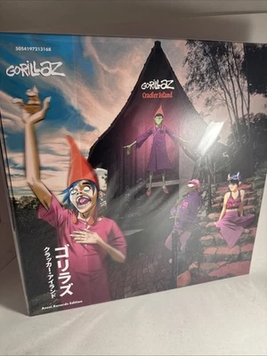 GORILLAZ CRACKER ISLAND Neon Purple Vinyl ASSAI OBI Numbered /500 New - Image 1 of 4