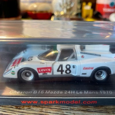 Modello auto Spark 1/43 Chevron B16 Mazda Le Mans 24H 1970 nuovo fuori... - Immagine 1 di 4