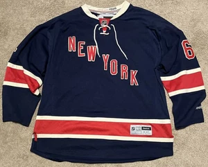 Camiseta alternativa NHL Reebok #61 RICK NASH New York Rangers azul marino XXL - Imagen 1 de 7