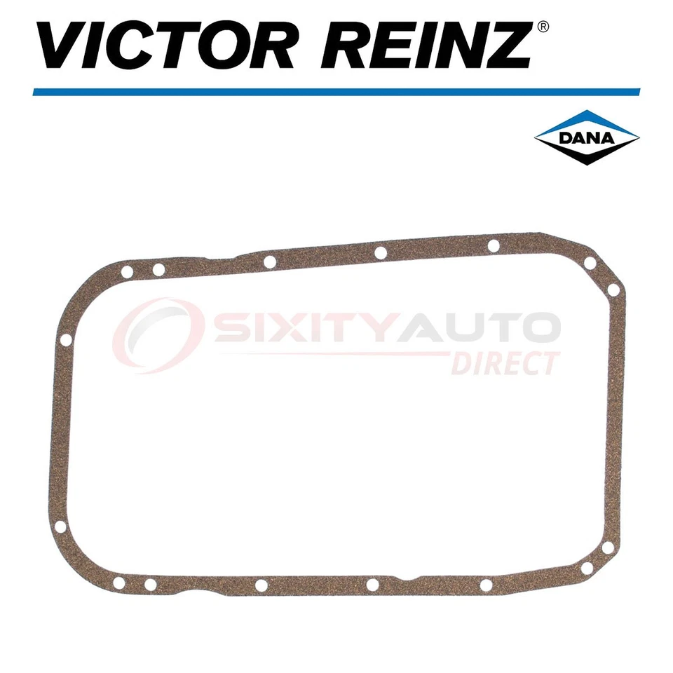 MAHLE Oil Pan Gasket for 1990-1991 Chrysler Daytona 3.0L V6 - Engine ma Foto 1 de 4