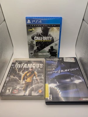 Call of Duty Infinite Warfare Legacy Edition PS4 + inFAMOUS PS3 + Spy Hunter PS2 - Изображение 1 из 4
