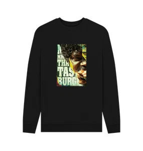 PREMIUM OFFIZIELLES Pulp Fiction Kahuna Burger schwarzes Sweatshirt - Bild 1 von 3