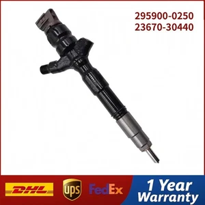 295900-0250 23670-30440 2367030440 Fuel Injector for Toyota Hiace Dyna 1KD-FTV - Picture 1 of 9