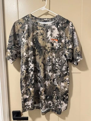 Sitka Core Lightweight Crew SS Optifade Elevated II Men's Large - Image 1 of 3