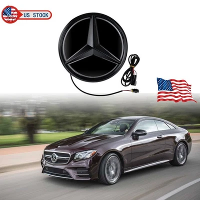 Front Grille LED Emblem Light Fit for Mercedes Benz 2016-2019 E-Class E300 E400 Foto 1 de 4