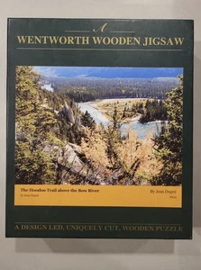 Wentworth Holzpuzzle 1500 Teile Hoodoo Trail Above The Bow River - LESEN - Bild 1 von 2