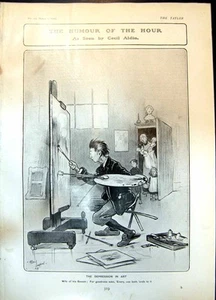 Old Humour Hour Cecil Aldin Depression Art Hare Fox Hunting Hounds190 20th - Picture 1 of 2