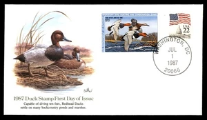 Mayfairstamps US FDC 1987 Duck Stamp Fleetwood FirsT Day Cover aau_04993 - Picture 1 of 2