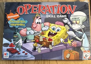 Nickelodeon SpongeBob SquarePants Edition Operation Skill Game (2007) - Picture 1 of 10