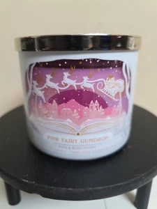 Bath Body Works PINK FAIRY GUMDROP 3 stoppino candela NUOVO ricevilo presto - Foto 1 di 4