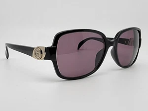 Giorgio Armani GA754/S D28Y1 Black Sunglasses FRAME ONLY Italy 56-17-130 - Picture 1 of 12