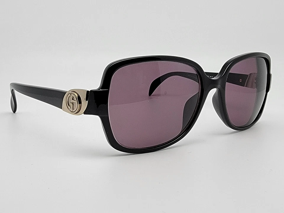 Gafas de sol Giorgio Armani GA754/S D28Y1 negras SOLO MARCO Italia 56-17-130 Foto 1 de 4