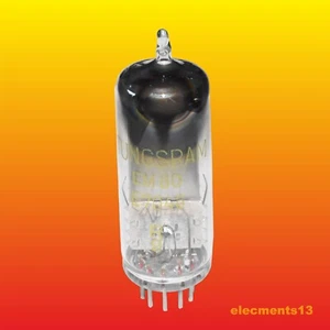 EM80 TUNGSRAM INDICADOR TUBO OJO MÁGICO NOS PROBADO = 6E1P 6Е1П 6BR5 - Imagen 1 de 4