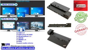 Lenovo Thinkpad Ultra Dock Type 40A2 Laptop Dockingstation - Bild 1 von 5