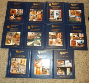 11 HOME WOODWORKING PROJECTS (Woodworker's Journal Complete Library) - HC VGC - Picture 1 of 12