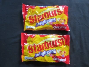 (2) Bags Starburst Jelly Beans Original 14 Oz Cherry, Orange, Strawberry, Lemon - Picture 1 of 2