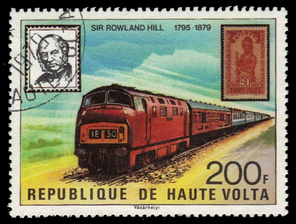 "Локомотив" Sir Rowland Hill TOP VOLTA 503 (PF56409) - Изображение 1 из 1