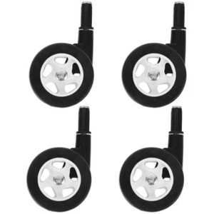 4 Pcs Stroller Wheels Baby Toddler Walker Attachments Replacement - Picture 1 of 12