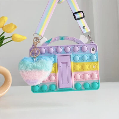 Kids Safe Shockproof Case Cover w/ Strap For Samsung Galaxy Tab A A7 A8 S6 Lite - Image 1 of 4