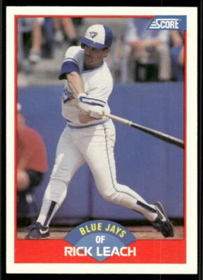 1989 Score #540 Rick Leach - Image 1 of 2