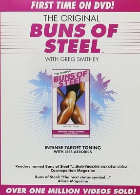 The Original Buns of Steel DVD Greg Smithey Great Buns Lower Body Workout Gym - Image 1 of 4