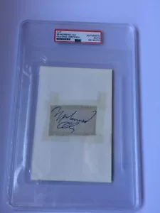 Muhammad Ali signed auto PSA/DNA Cut Album Vintage Cassius Clay autograph - Picture 1 of 1