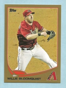 2013 Topps Baseball Update GOLD Willie Bloomquist US117 Arizona Diamondbacks - Picture 1 of 1