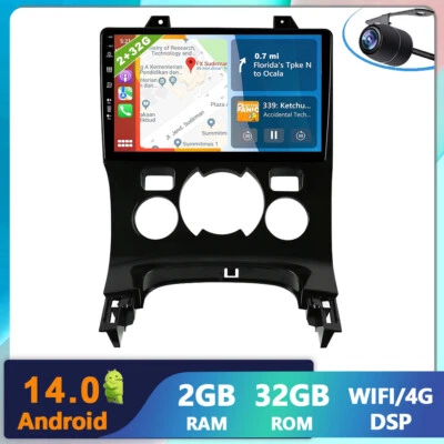 Per Peugeot 3008/5008 2009-2016 Autoradio Android14 GPS CarPlay BT5.0 Navigation - Immagine 1 di 4