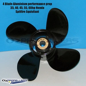 Ozpropeller 10 5/8 x 12 for Honda Prop Propeller 35-40-50-60hp 4 Blade - Picture 1 of 1
