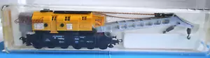LILIPUT 210 02 - DB (German) 6-axle Heavy Crane (Yellow Color) - NEW w/BOX - Picture 1 of 5